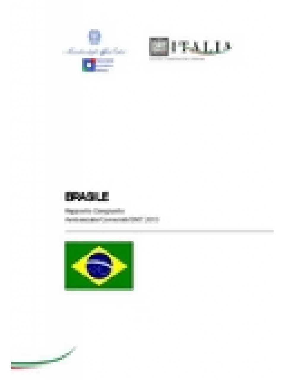 Brasile rapporto congiunto ambasciate/consolati/enit 2013
