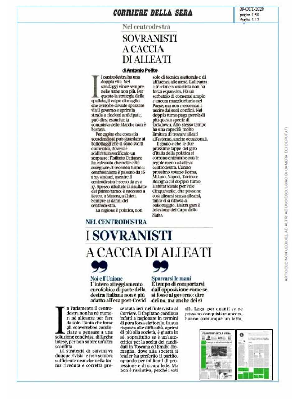 Antonio Polito, Corriere della Sera