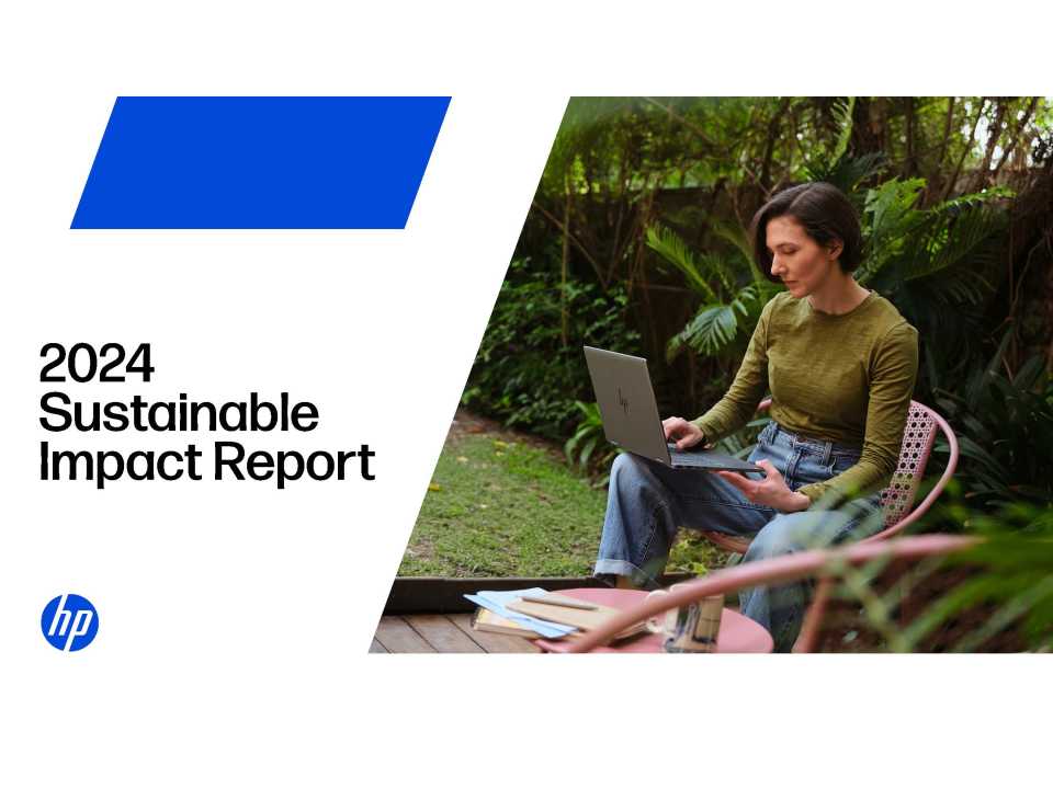 2024 Sustainable impact report