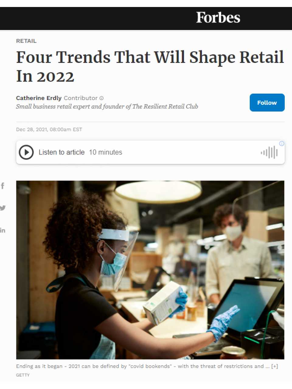 AGGIORNAMENTO PERMANENTEIN PRESENZA
Il futuro del retail: le sfide post-pandemiche del settore