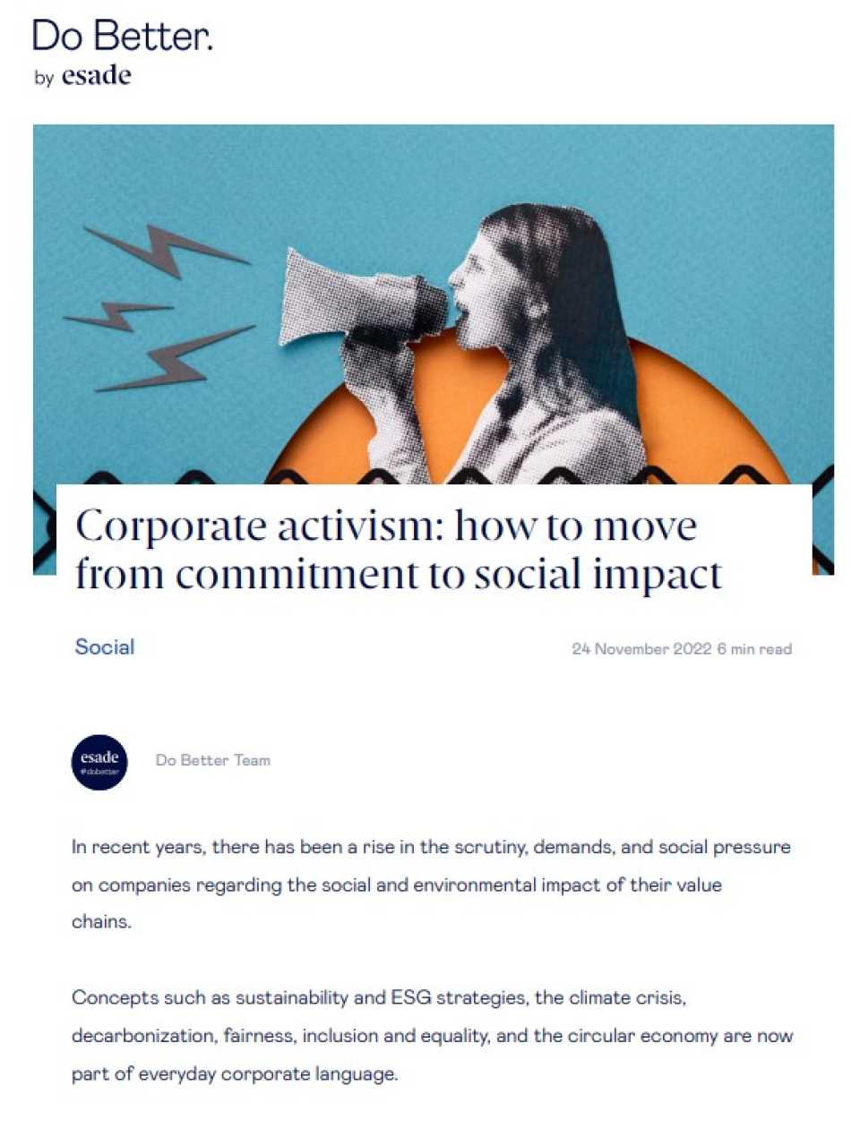 AGGIORNAMENTO PERMANENTEIN PRESENZA
Brand Purpose e storytelling: raccontare i propri valori con credibilità e autenticità (senza cadere nella retorica)