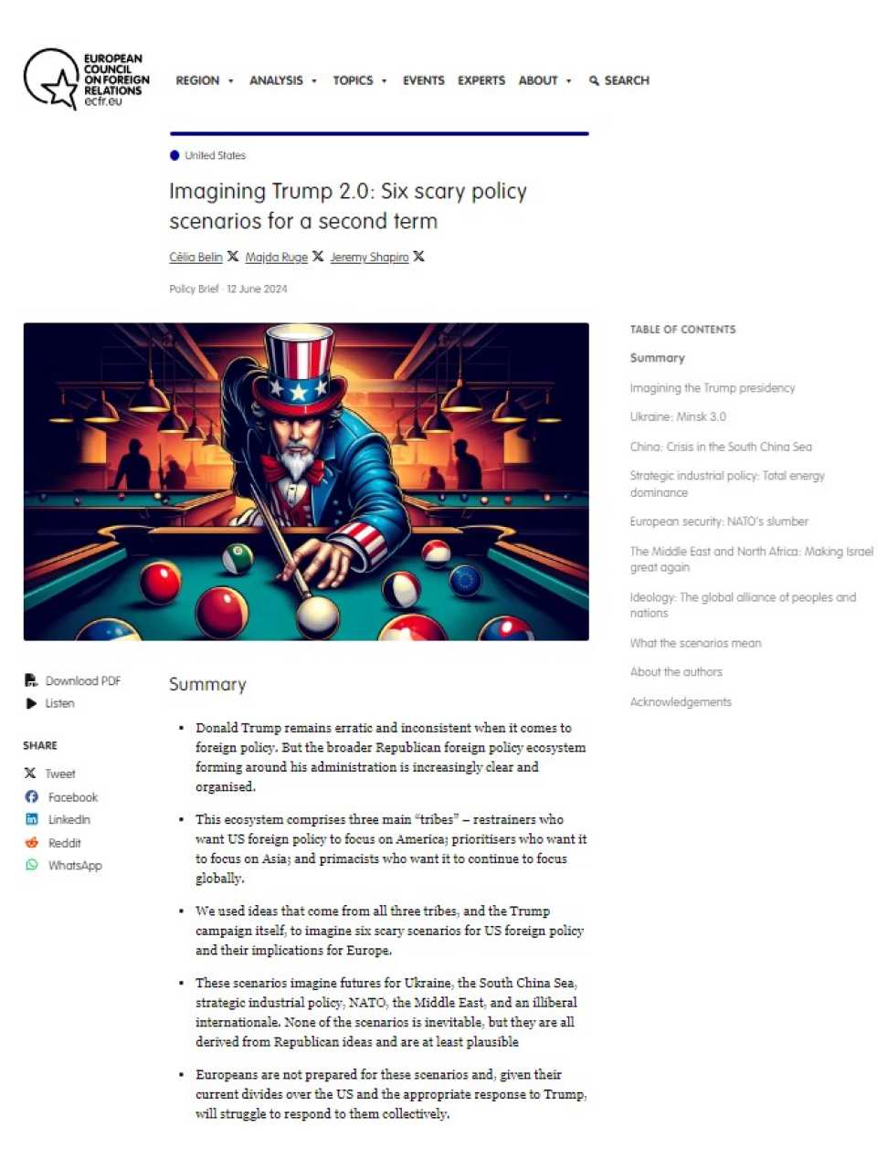 Imagining Trump 2.0: Six scary policy scenarios for a second term