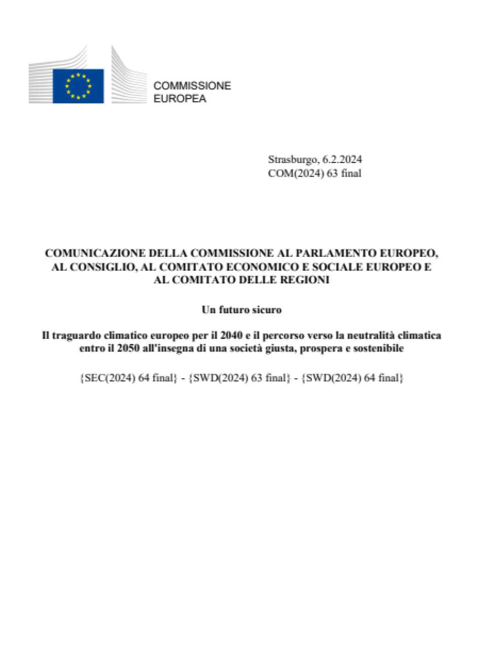 AGGIORNAMENTO PERMANENTEIN PRESENZA
Transizione energetica e decarbonizzazione dell’industria: prospettive economiche, tecnologie, sfide e possibili soluzioni