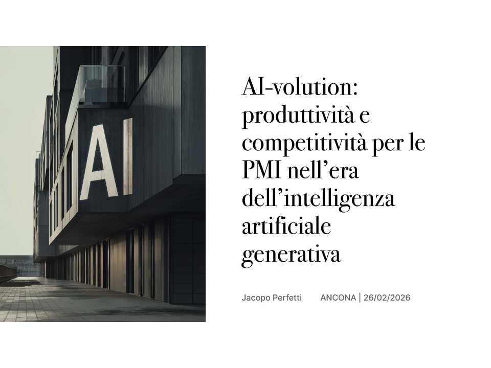 Presentazione di Jacopo Perfetti