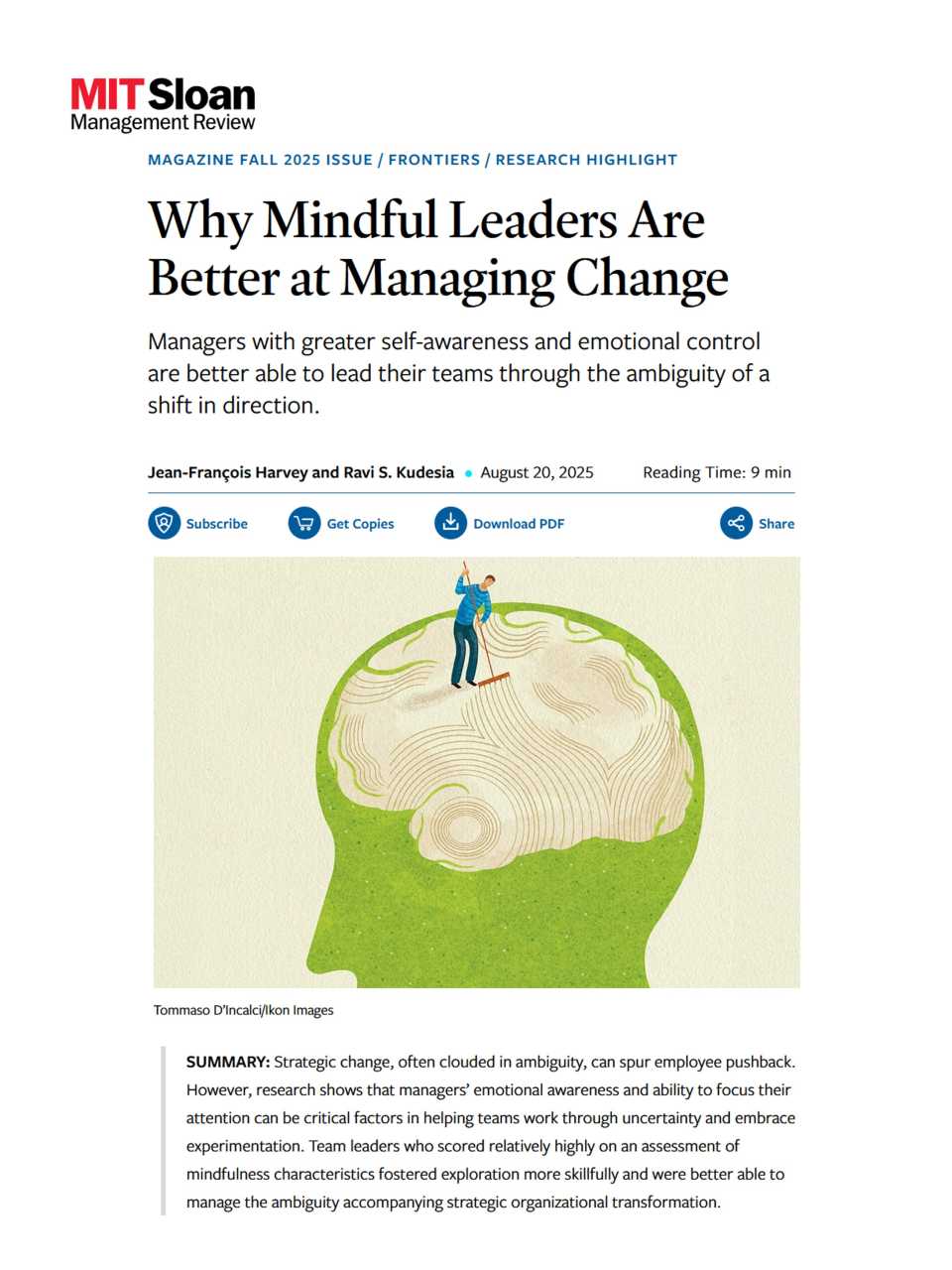 Why mindful leaders are better at managing change