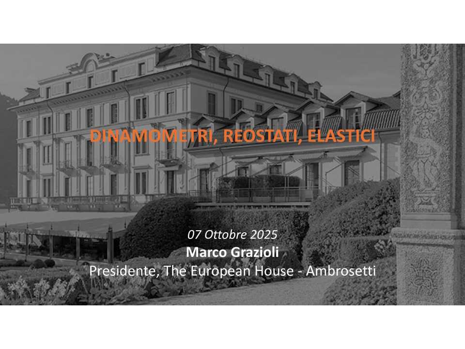 Presentation by Marco Grazioli