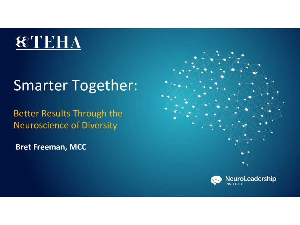 Presentation by Bret Freeman