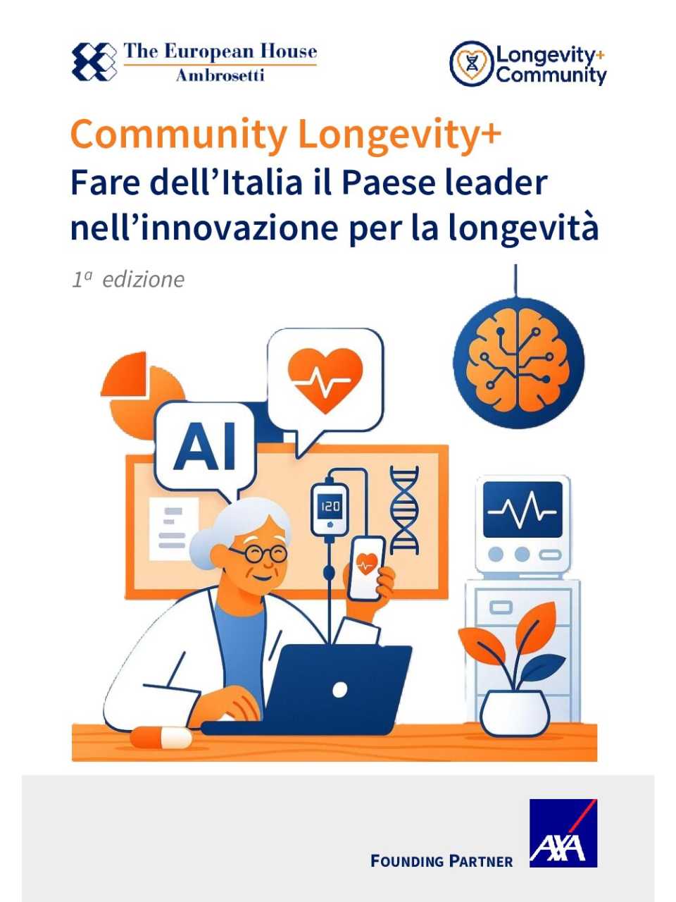 Community Longevity+. Fare dell'Italia il Paese leader nell'innovazione per la longevità