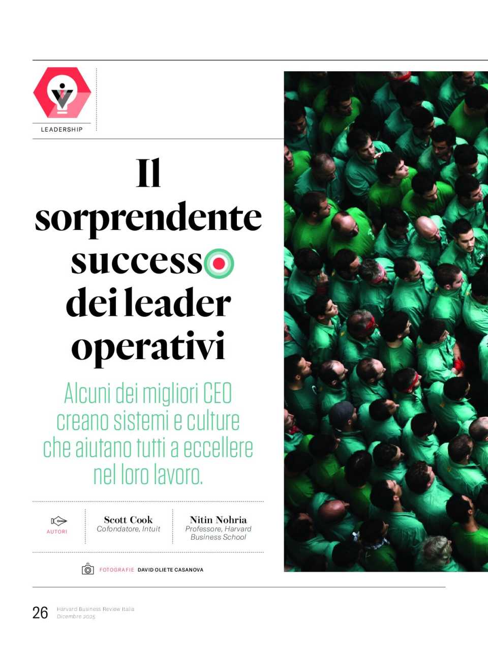 Il sorprendente successo dei leader operativi