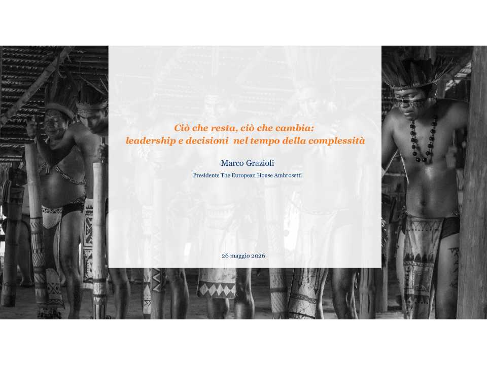 Presentation by Marco Grazioli