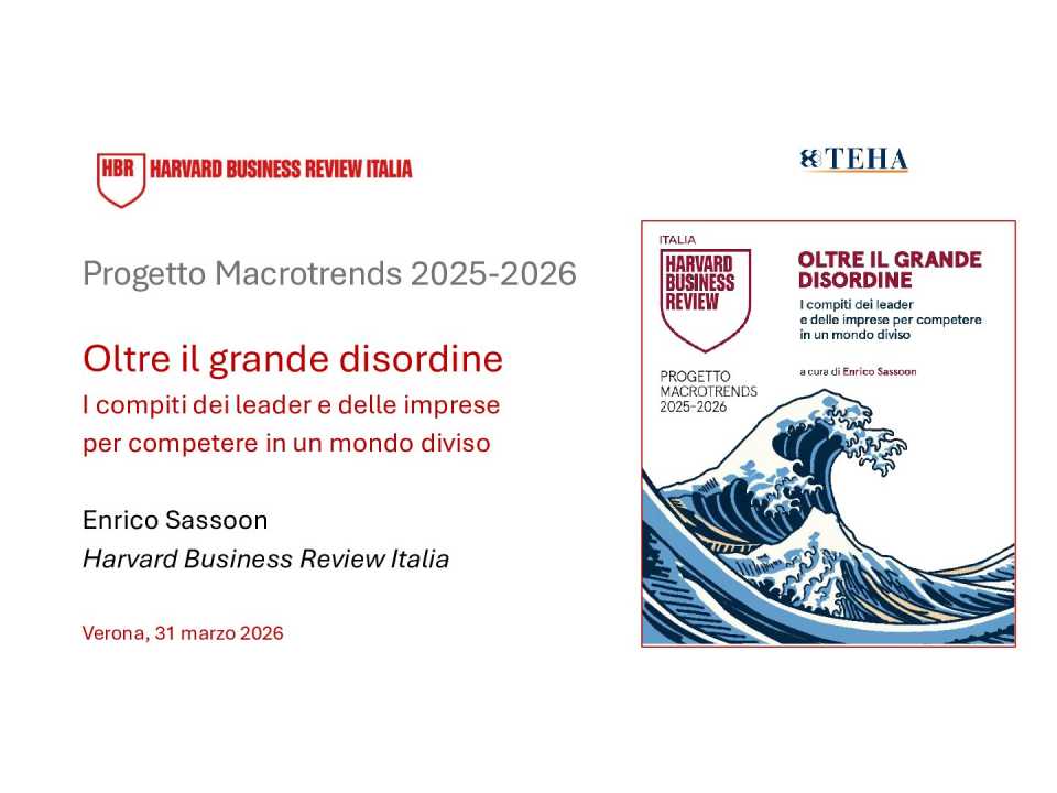 Oltre il grande disordine I compiti dei leader e delle imprese per competere in un mondo diviso
