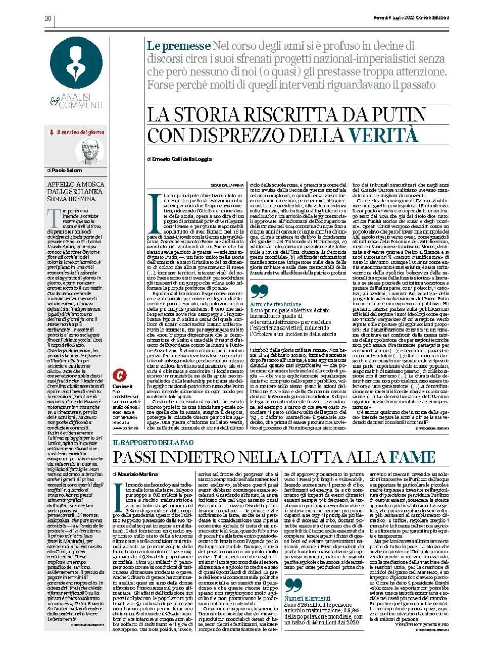 AGGIORNAMENTO PERMANENTEIN PRESENZA
Ricostruire il futuro dell’Italia: le sfide da affrontare (e vincere) nel quadro nazionale ed europeo