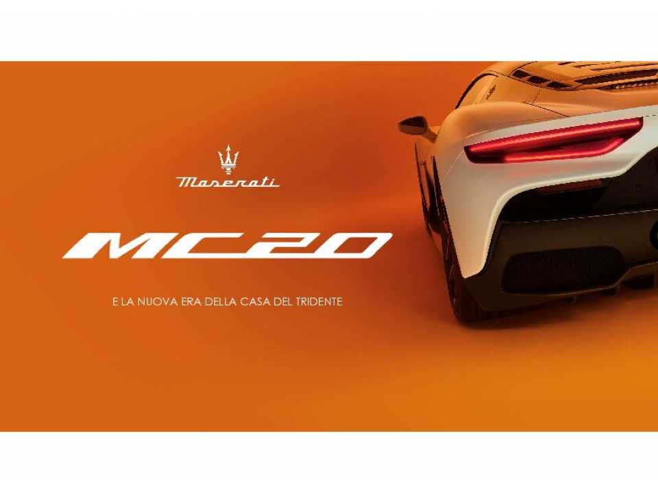 AGGIORNAMENTO PERMANENTEIN PRESENZA
Maserati MC20 e la nuova era della Casa del Tridente.
Visita allo storico stabilimento di Modena