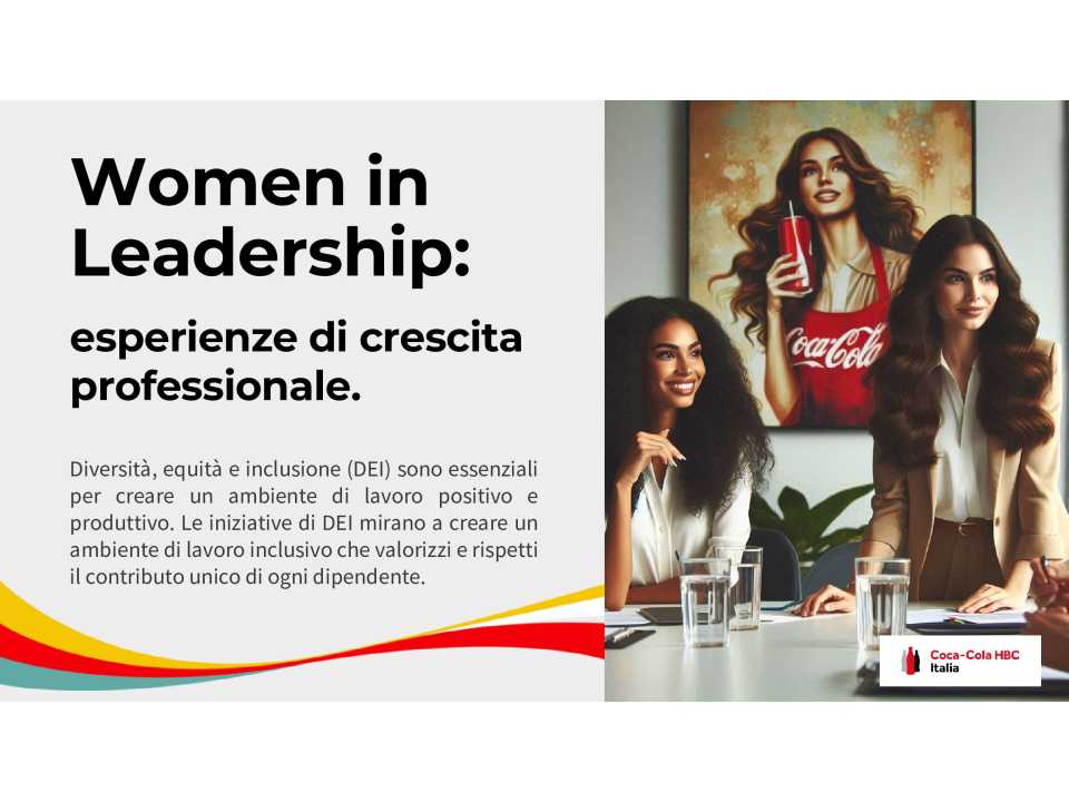 TEHA LIVEVIA WEB
WEBINAR LIVE FUORI PROGRAMMA
Women in leadership: esperienze di crescita professionale