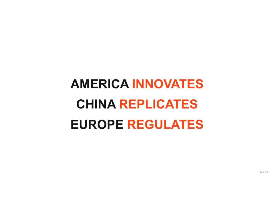 USA China Italia & Europa?