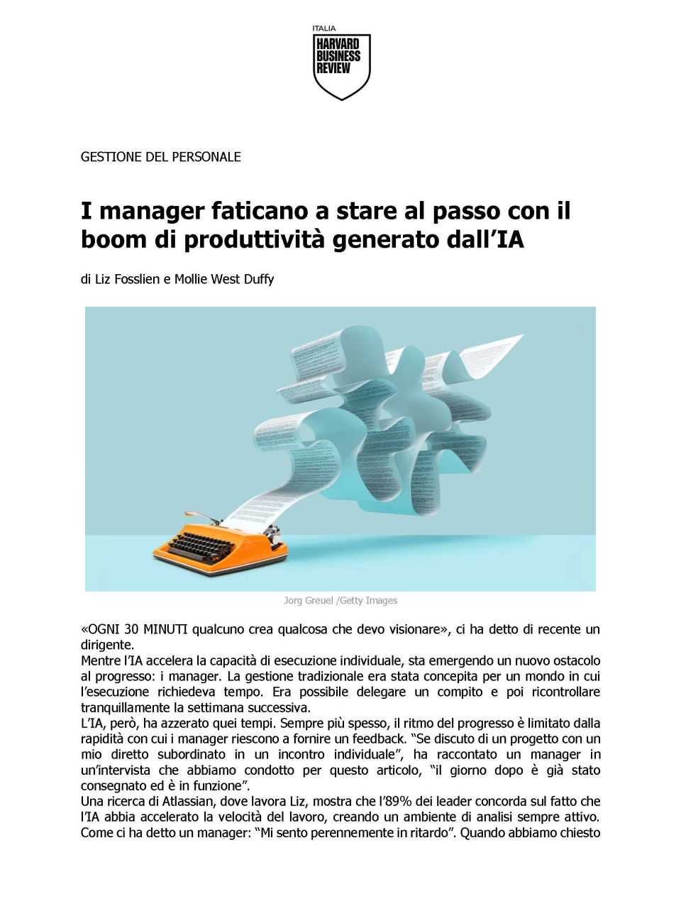 I manager faticano a stare al passo con il boom di produttività generato dall’IA
