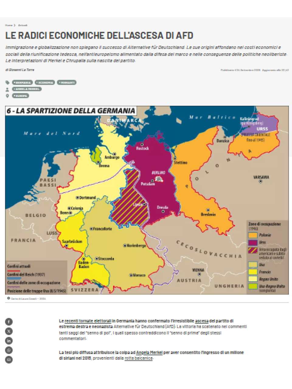 Le radici economiche dell'ascesa di AfD